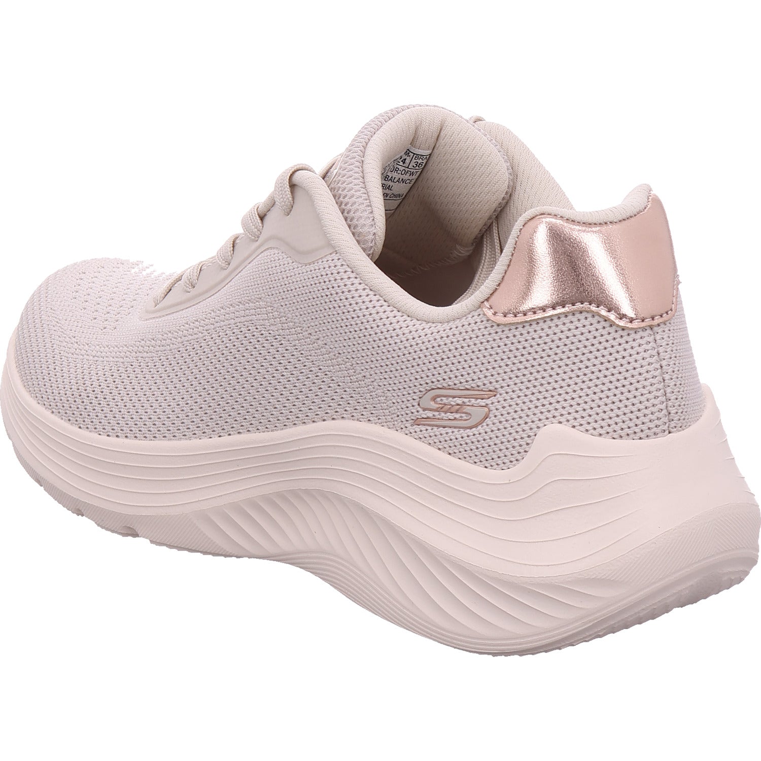 SKECHERS Damen Sneaker Bobs Squad Chaos in weiß