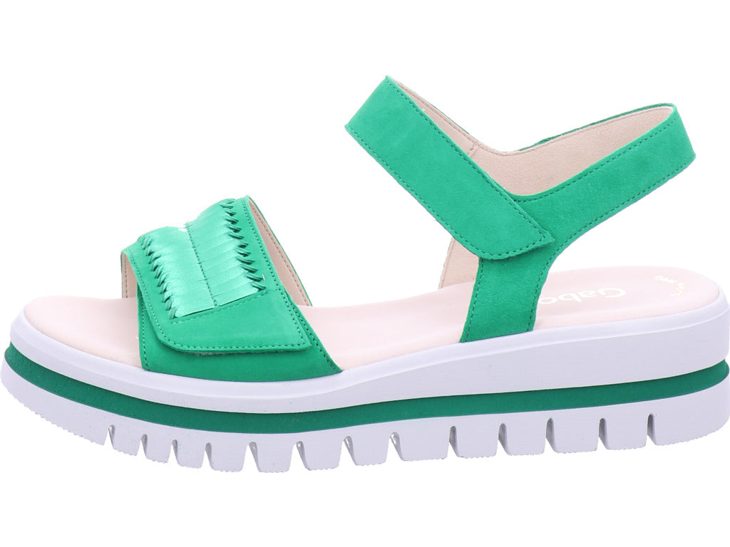 Gabor women's sandals in green