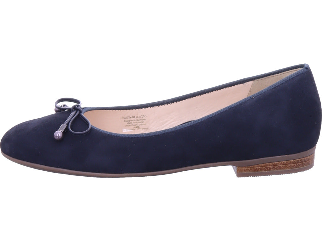 Ara Damen Ballerina Sardinia in blau