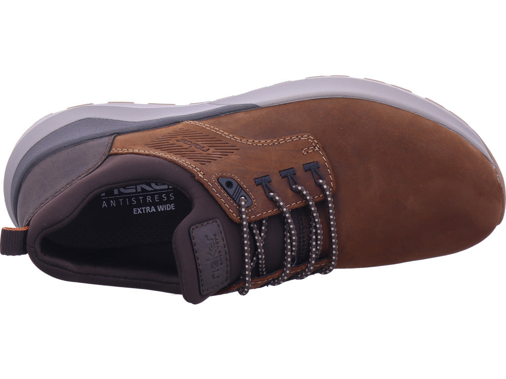 Rieker Herren Slipper Hwk Herren Halbschuhe in braun