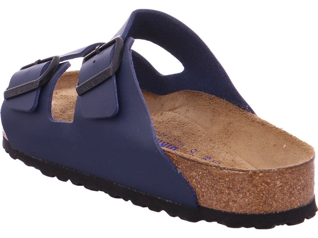 Pánské pantofle Birkenstock v modré barvě