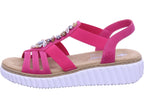Rieker Damen Sandalette Fsk Damen Sandalen in pink