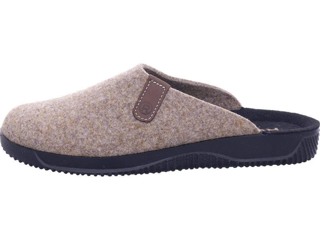 Rohde Herren Hausschuh  in beige