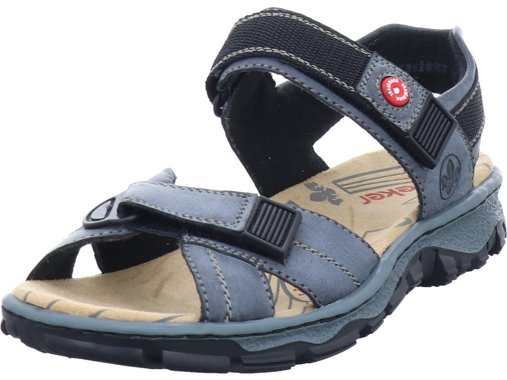 Rieker Damen  Fsk Damen Sandalen in blau
