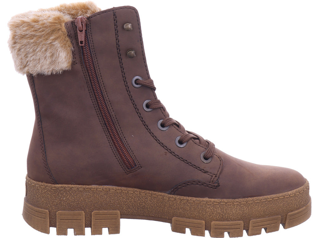 Rieker Damen Stiefel Hwk Damen Stiefel in braun