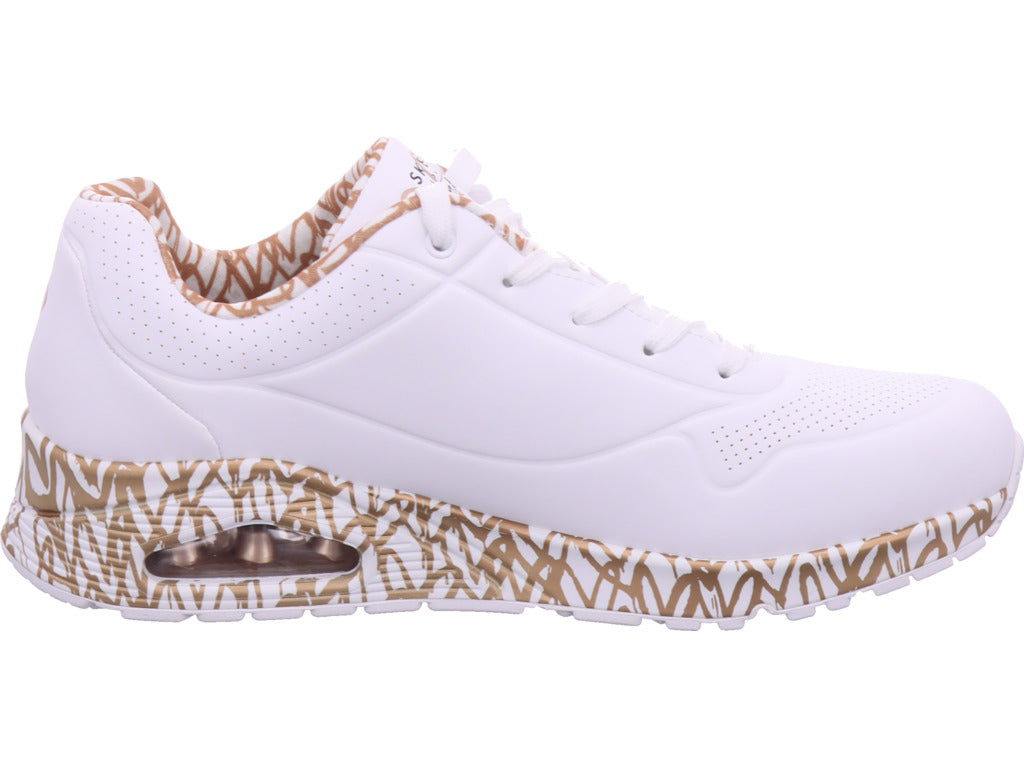 Dámské tenisky SKECHERS Uno Loving Love v bílé barvě