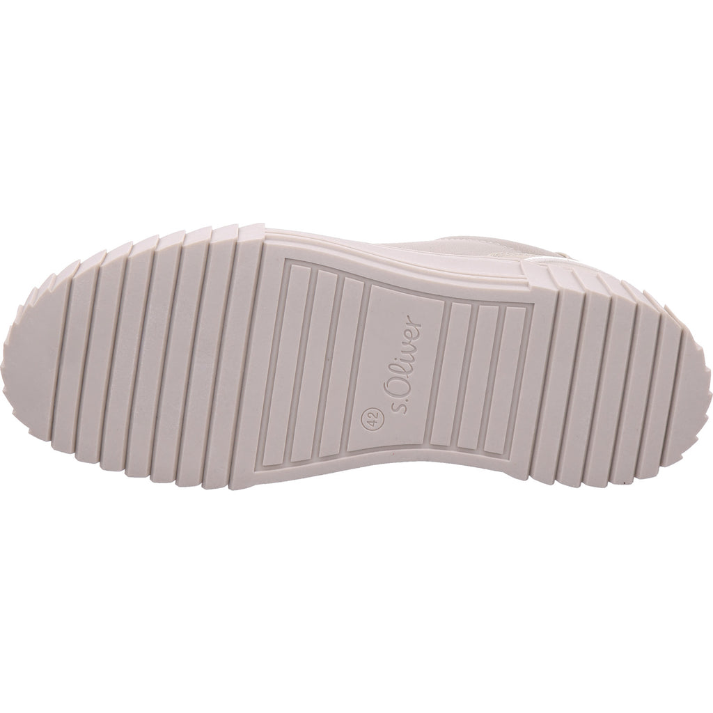 s.Oliver women's sneakers in beige