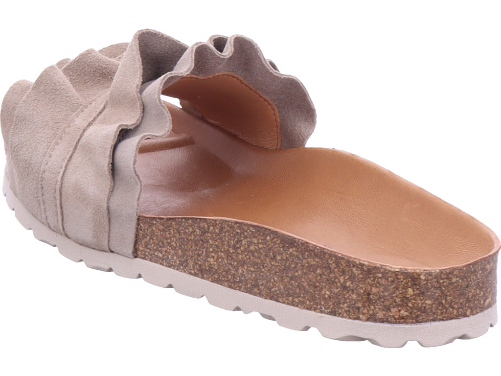 Verbenas Damen Pantolette  in beige