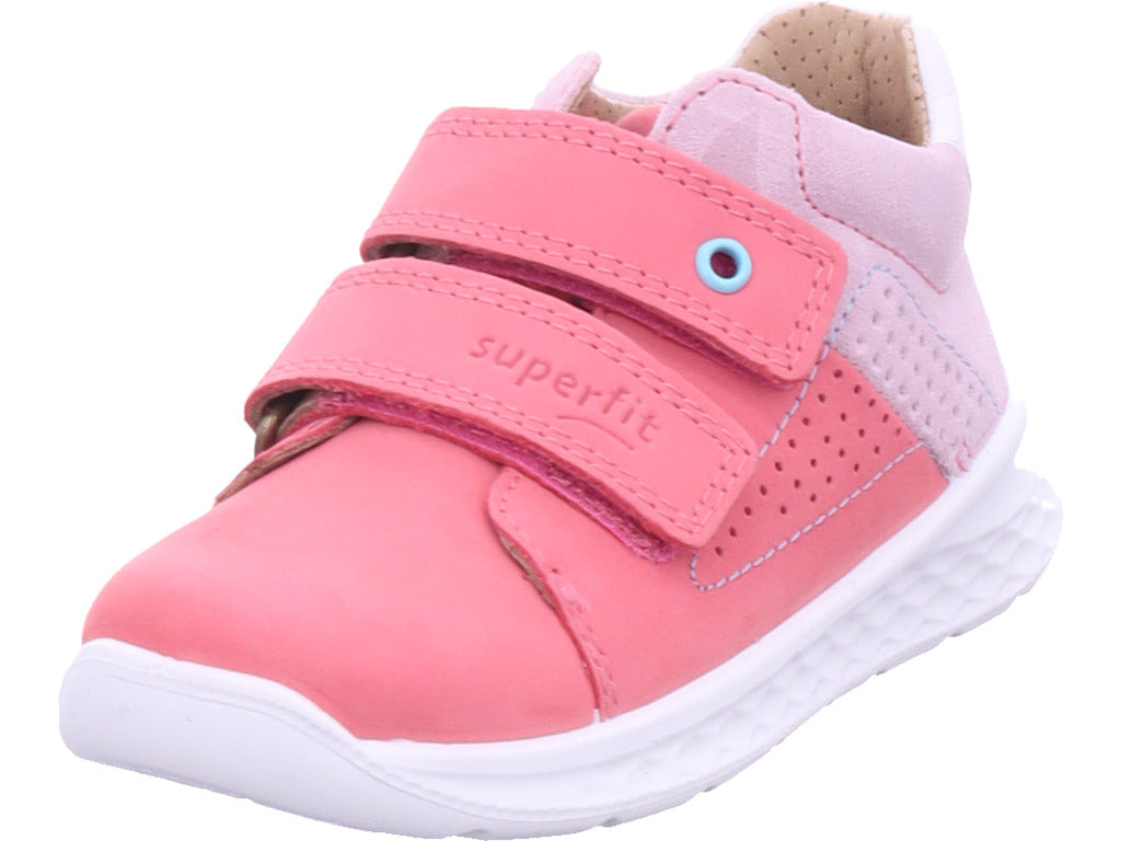 Superfit Girls First Walker Boot Leather Breeze in rose