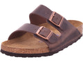 Birkenstock Men's Sandal Arizona FL WB Habana in Brown
