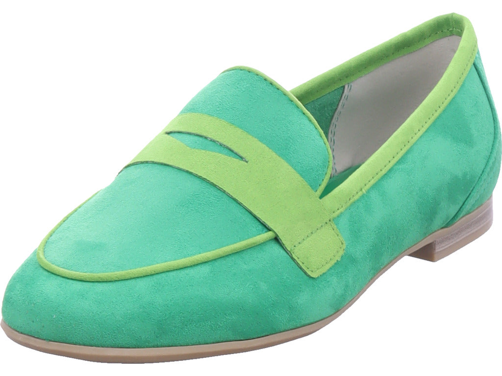 Marco Tozzi Damen Slipper  in grün