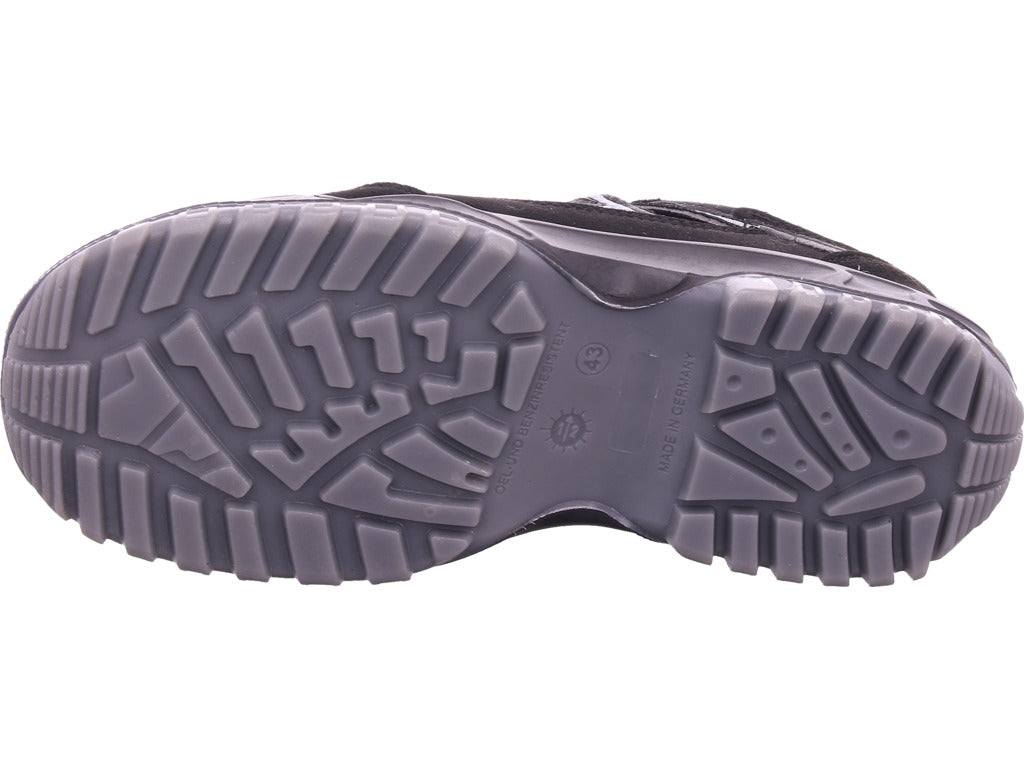 Leopard Herren Arbeitsschuh Sicherheitshalbschuh S1 in schwarz