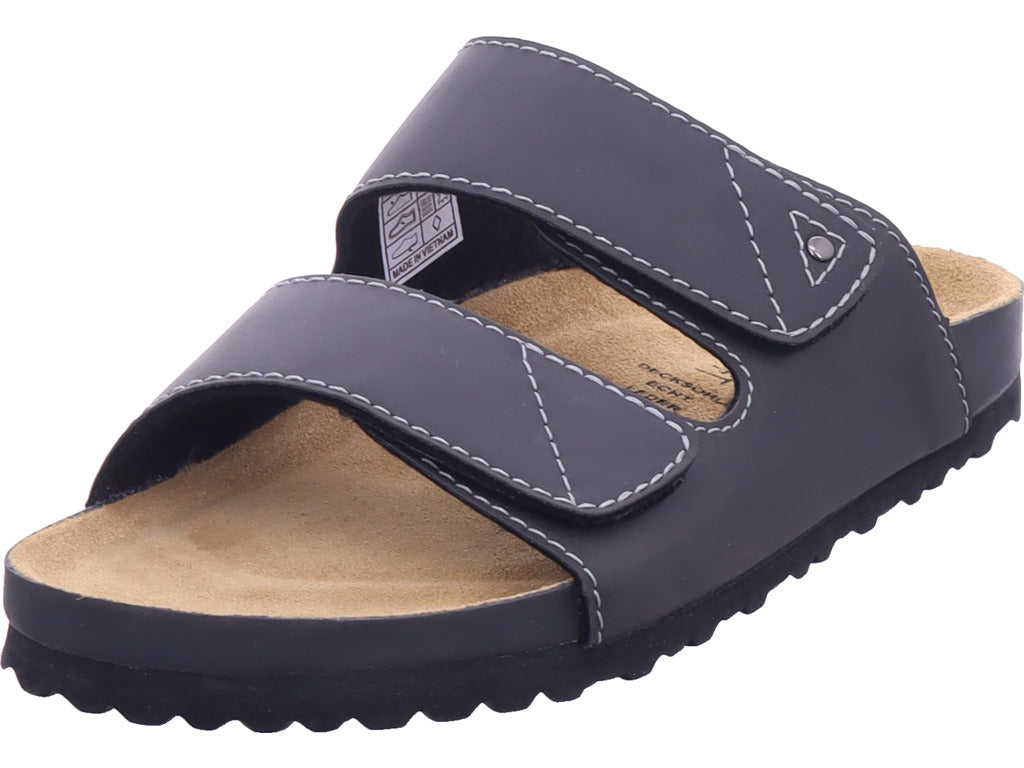 Pánské pantofle Planet Footwear, černé