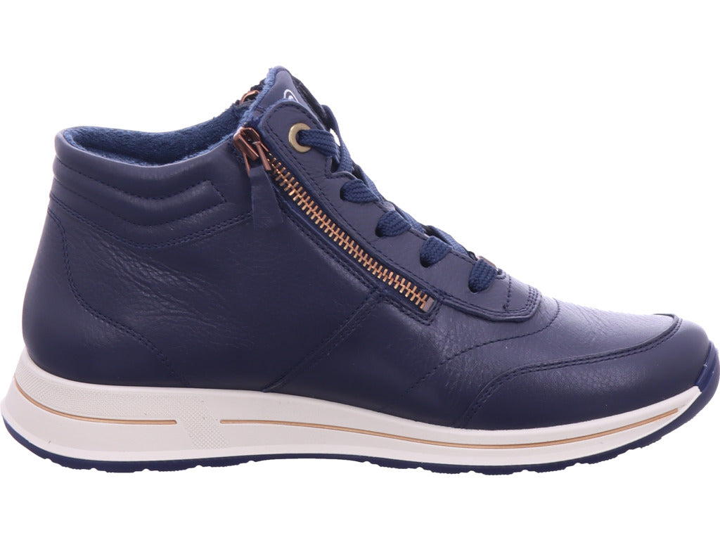 Ara Damen Stiefelette Osaka in blau