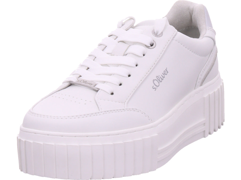 s.Oliver Damen Sneaker  in weiß