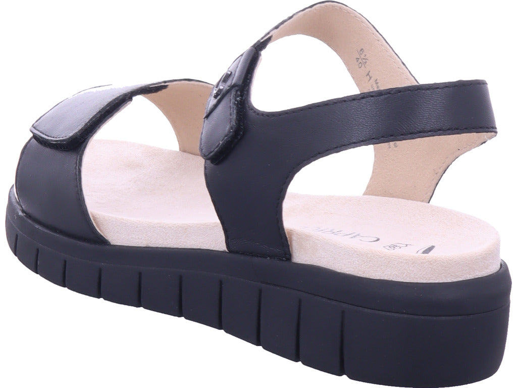 Caprice Damen Sandale  in schwarz