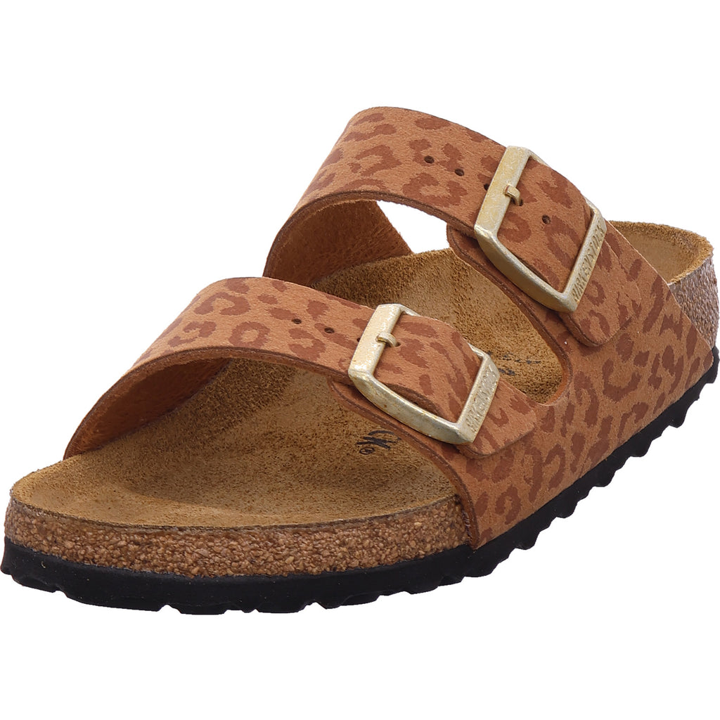 Birkenstock dámské pantofle Arizona syntetika pro ženy v hnědé barvě