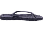 Ilse Jacobsen Damen Pantolette  in schwarz