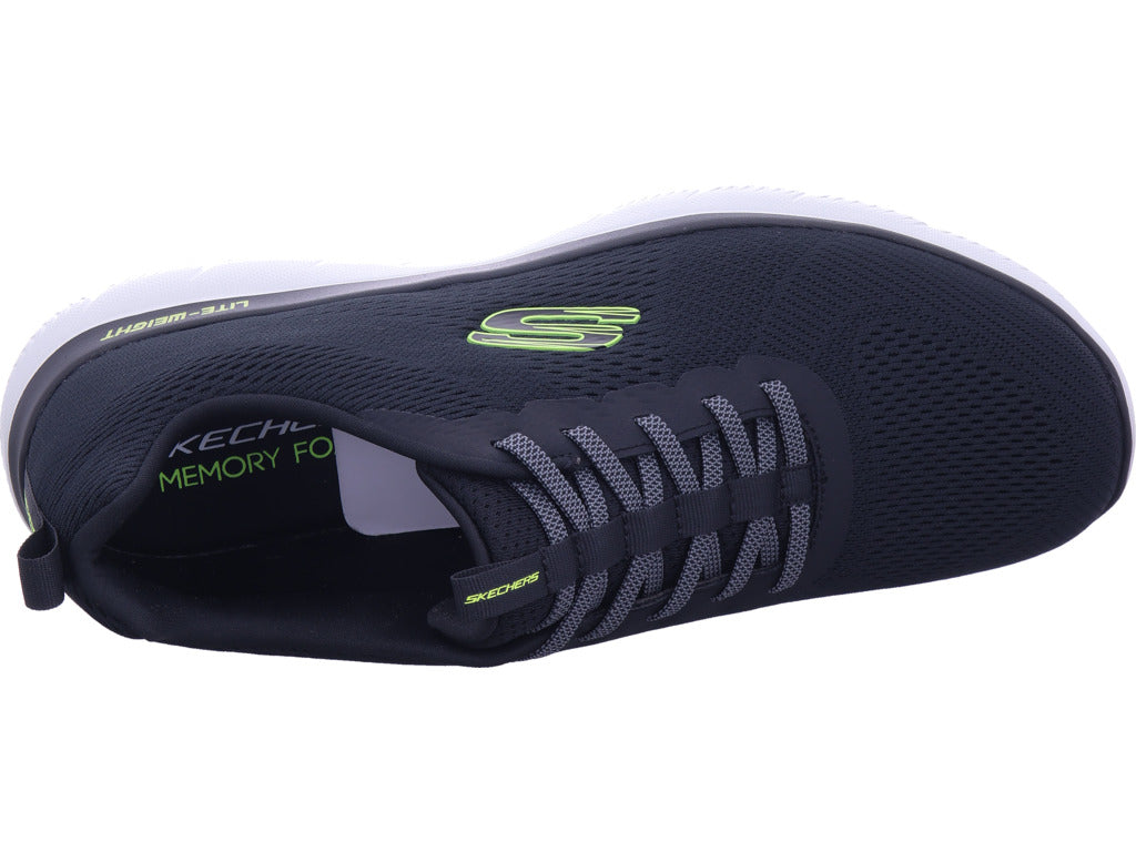 SKECHERS Herren Halbschuh  in schwarz