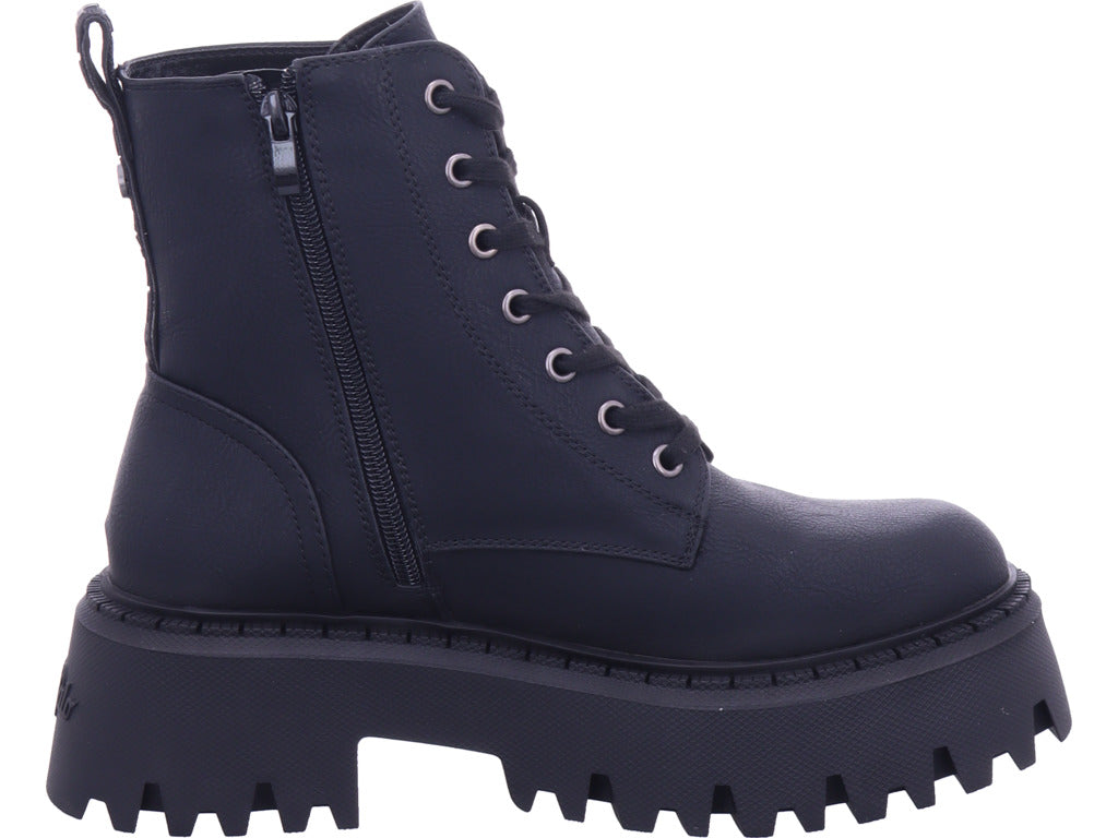Buffalo Damen Stiefelette  in schwarz