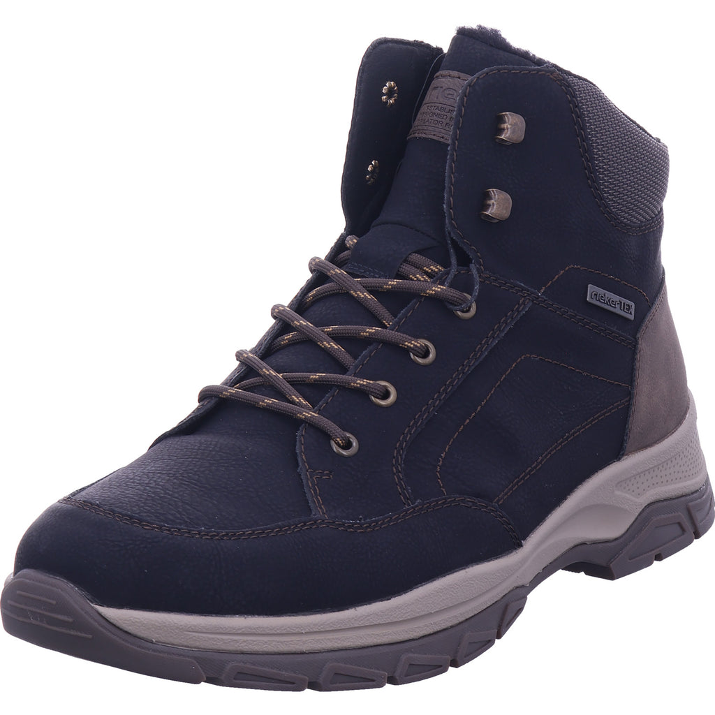 Rieker Herren Winterstiefel  in schwarz