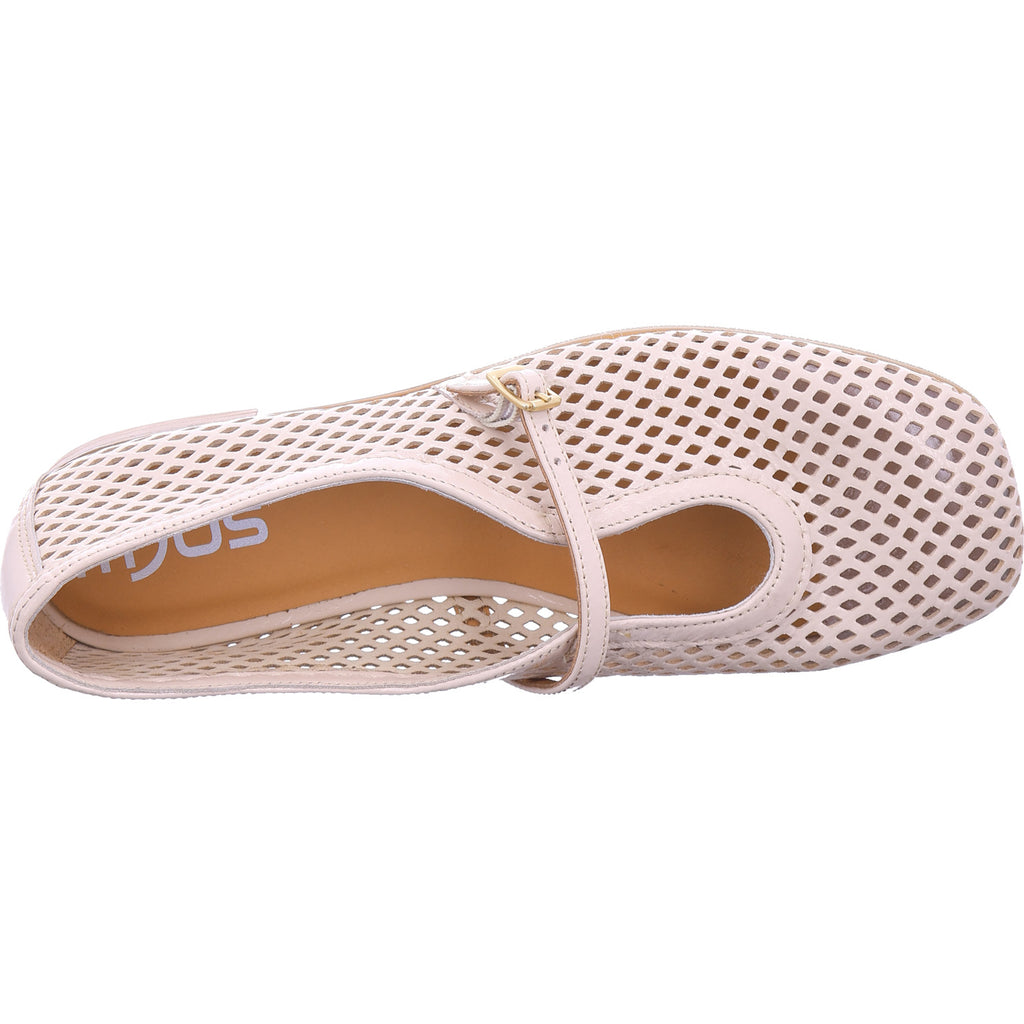 Mjus Women's Ballet Flats in Beige