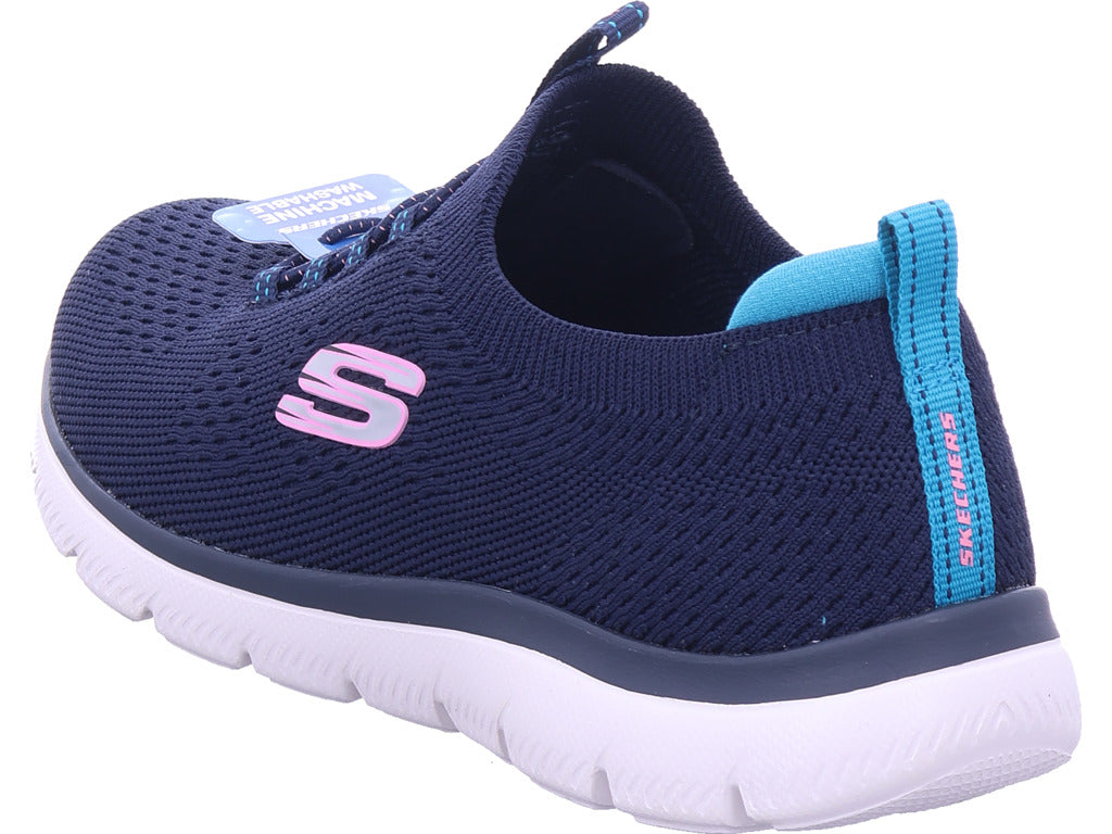Dámské modré tenisky SKECHERS