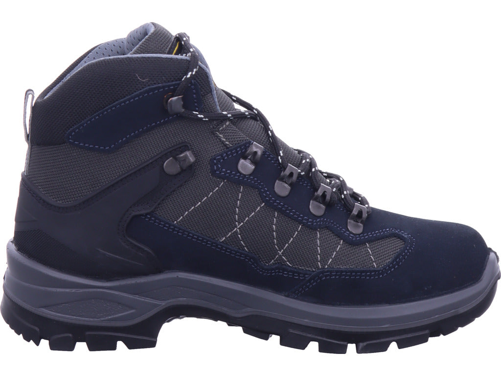 Grisport Herren Wanderschuh Scamosciato in blau