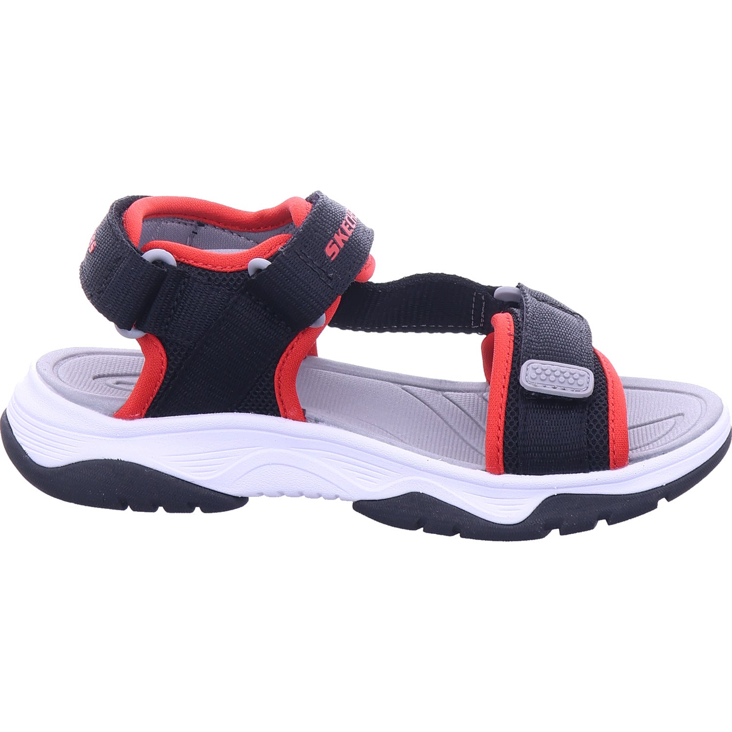 SKECHERS Chlapecká sandála Tread Seeker v černé barvě