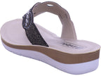 Inblu Damen Pantolette  in schwarz