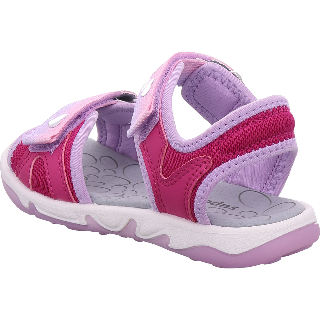 Superfit Mädchen Sandale Pebbles in rot