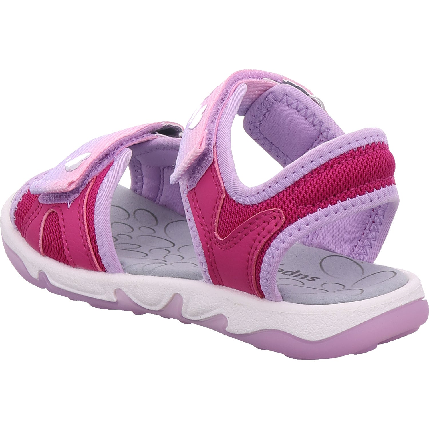 Superfit Mädchen Sandale Pebbles in rot