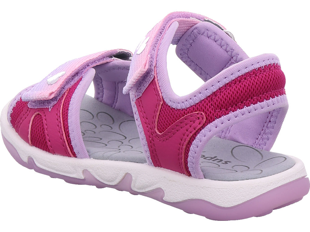 Superfit Mädchen Sandalette Pebbles in rot