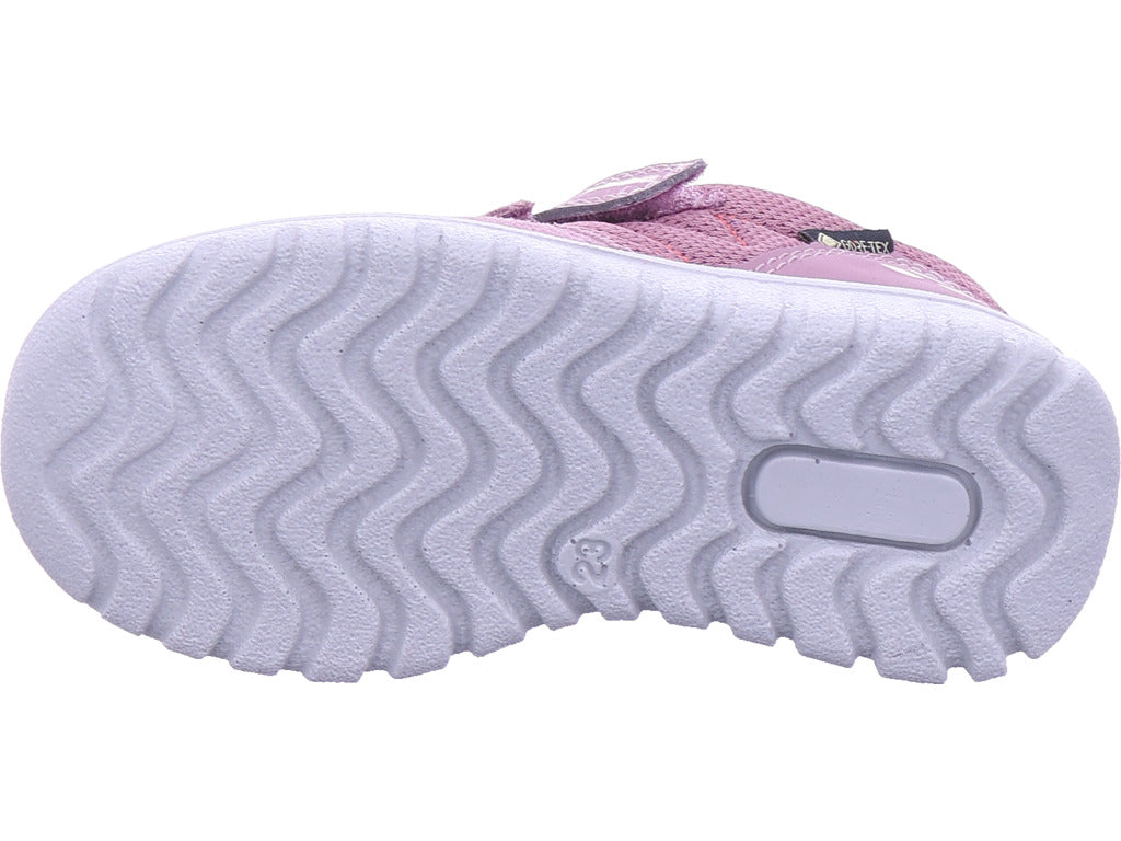 Dívčí polobotky Superfit Sport7 Mini v růžové barvě