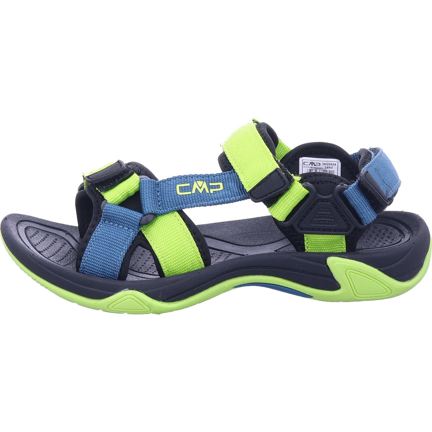 CMP Jungen Sandale Kids Hamal Hiking in blau