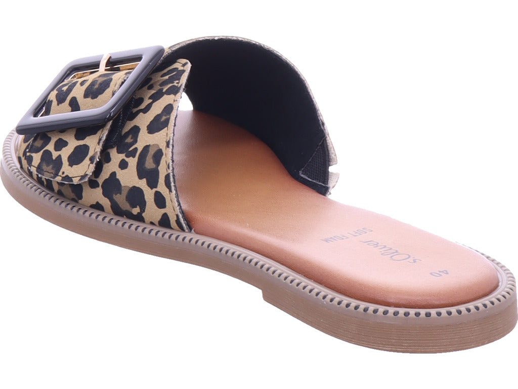 s.Oliver Damen Pantolette  in beige