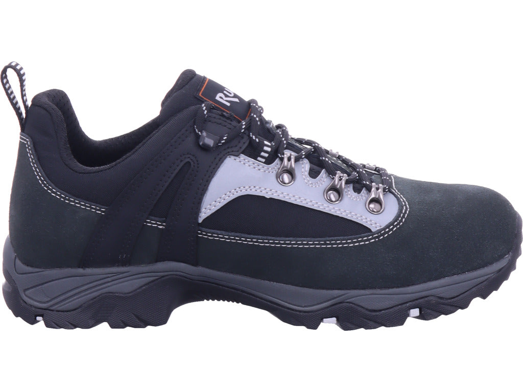 WorkPower Herren Wanderschuhe Sherpa Trekkinghalbschuh in schwarz