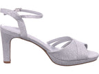 Idana women's sandals in silver