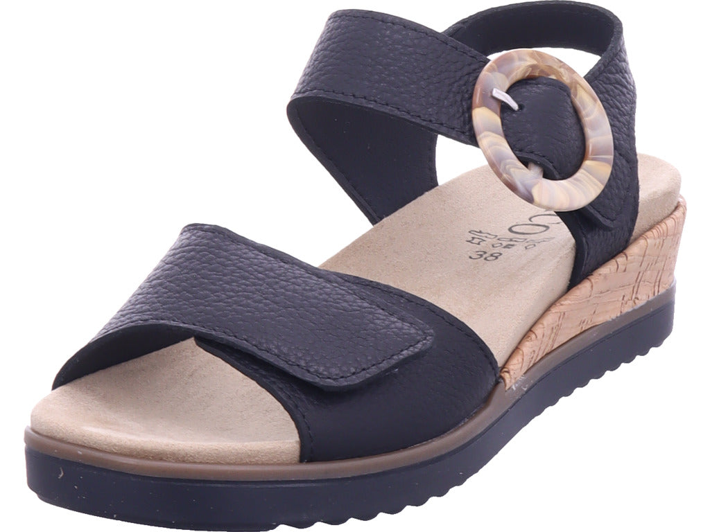 aco Damen Sandalette  in schwarz