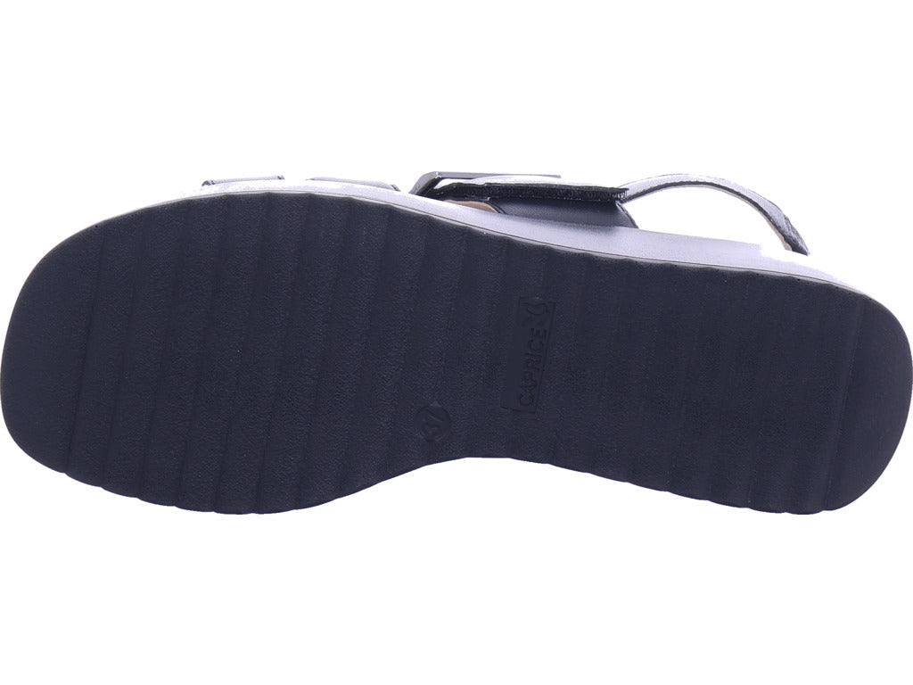 Caprice Damen Sandalette  in schwarz