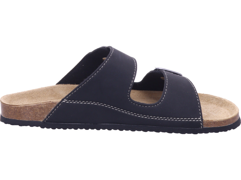 Supremo Men's Sandal in Black