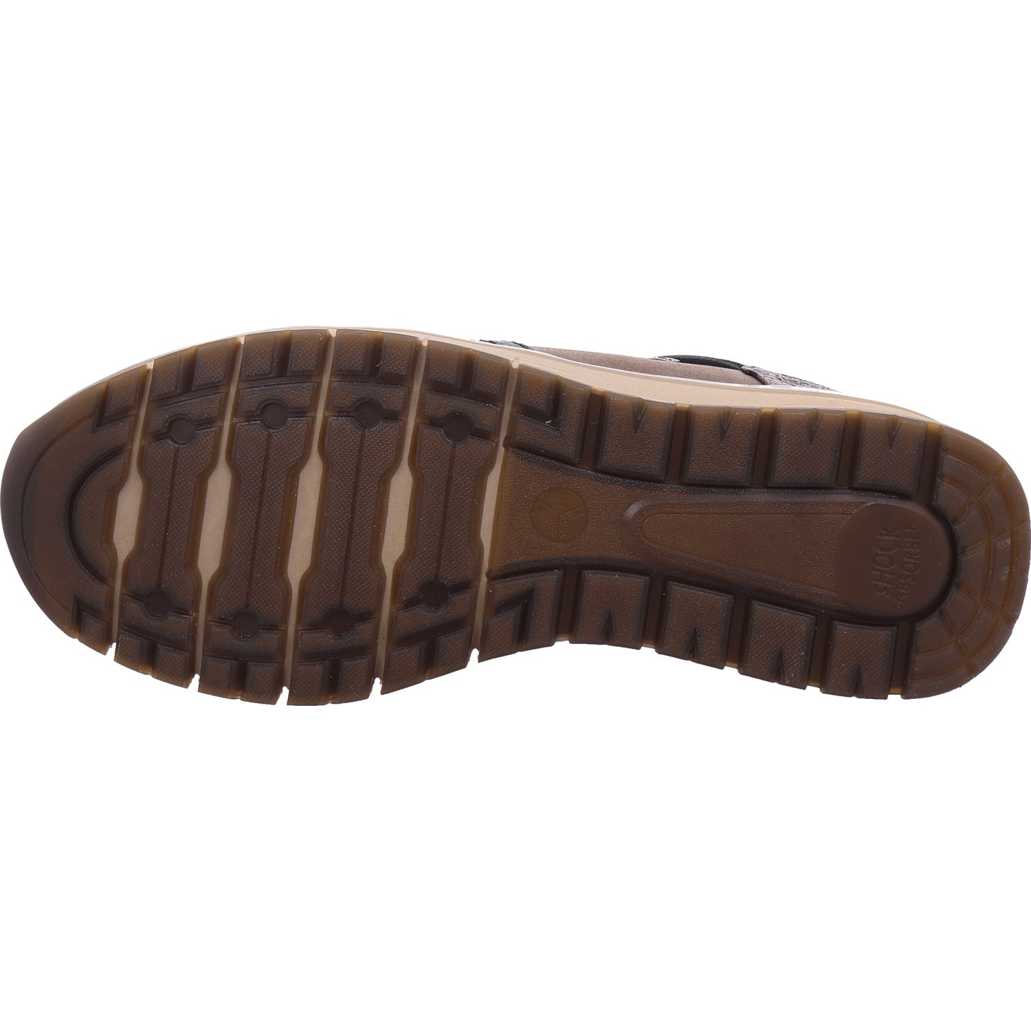 Jana Damen Sneaker  in sand-taupe
