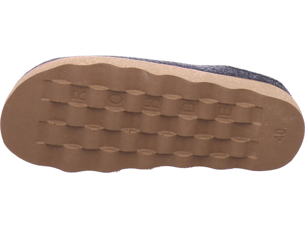 Rohde Damen Pantolette  in grau