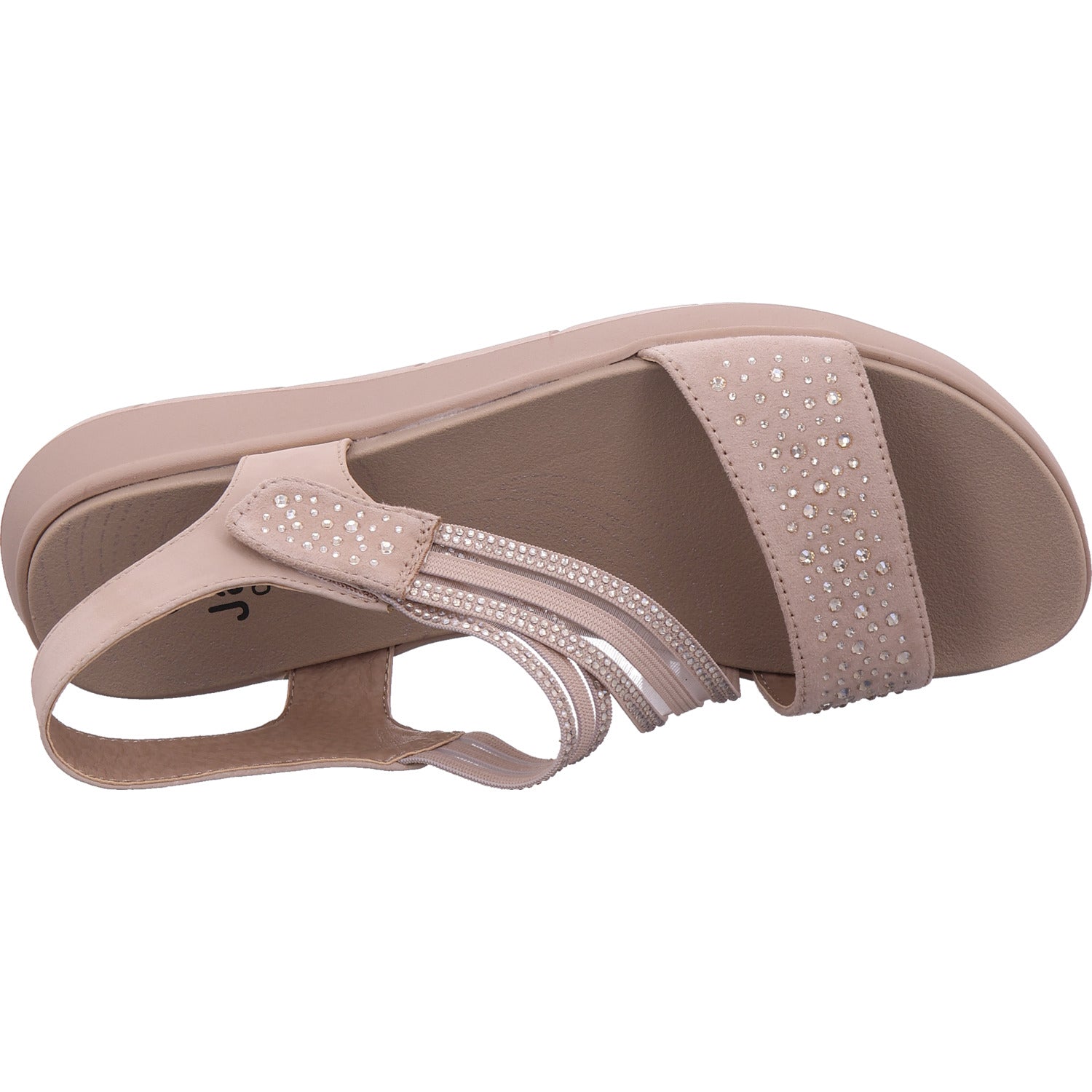 Jana Damen Sandale  in beige