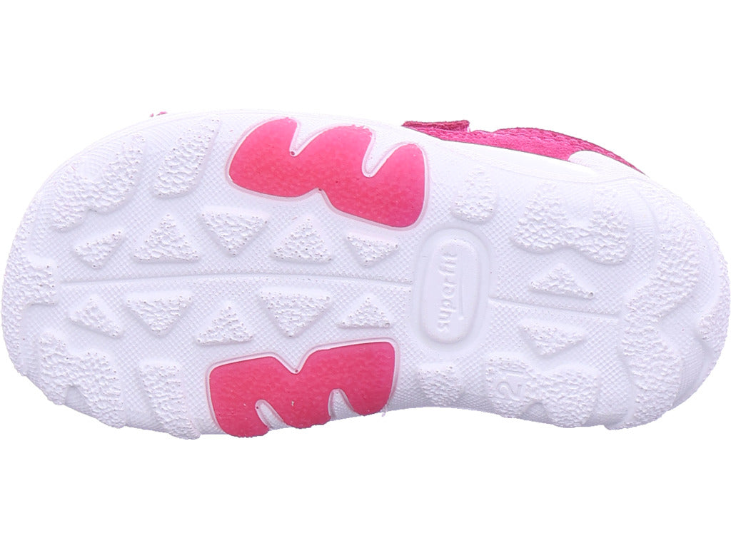 Superfit Baby - Mädchen Sandale Sandale Leder \ Flow in rot