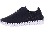 Becker Damen Slipper  in schwarz