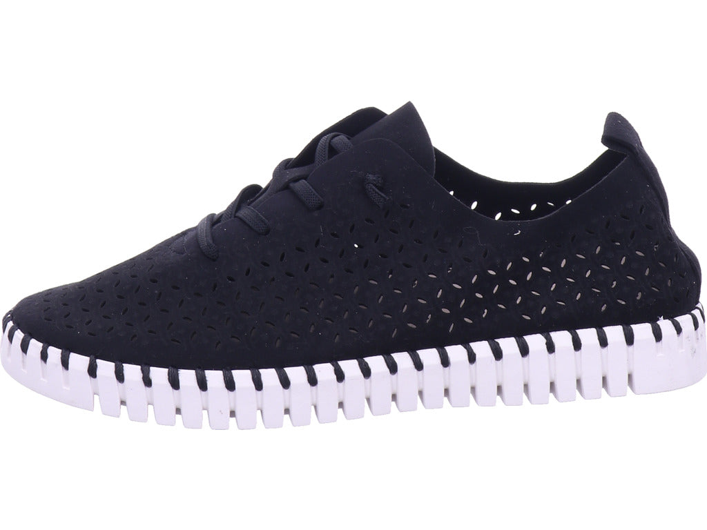 Becker Damen Slipper  in schwarz