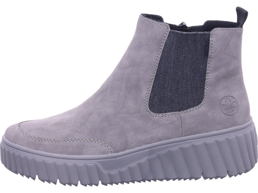 Rieker Damen Stiefel  in grau