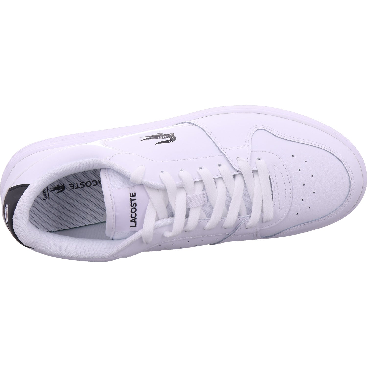 Lacoste Men's Low Top Mens Court Ace Sneakers in White