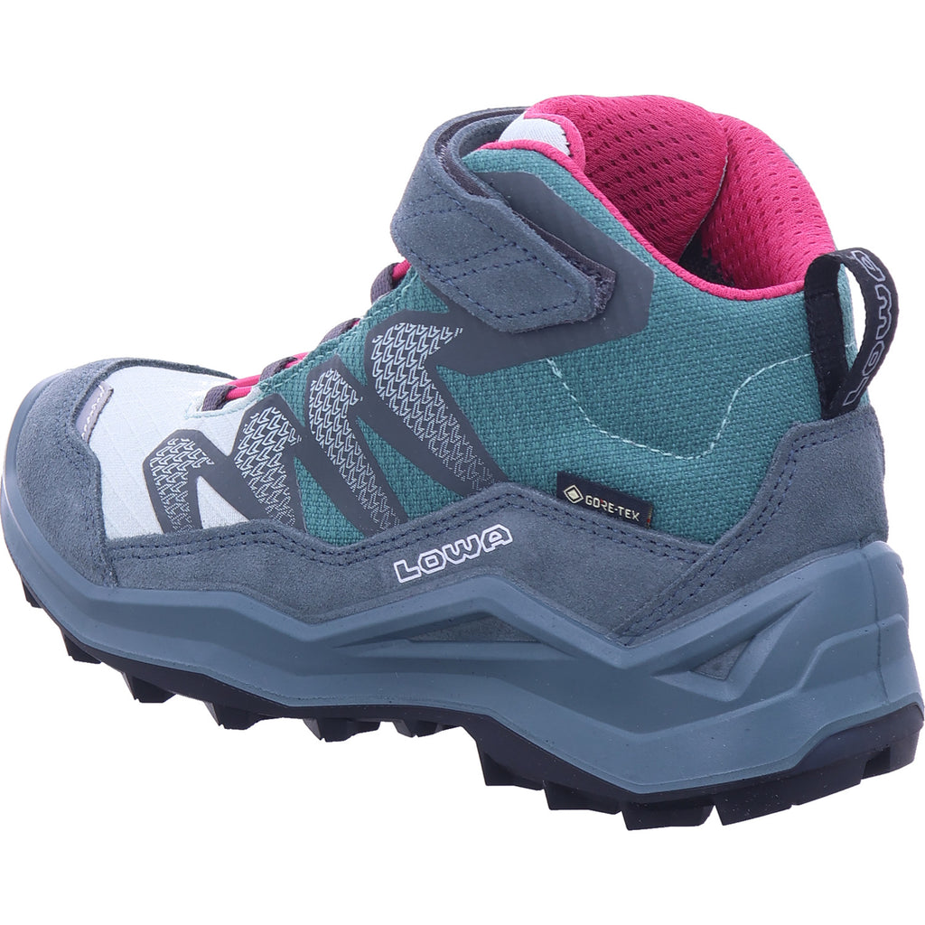 Lowa girls' hiking boots Maddox Pro GTX Mid in gray